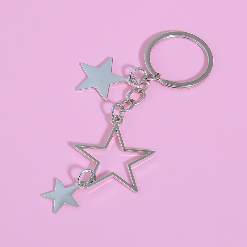 Keychain with Sparkling Stars Bowlift