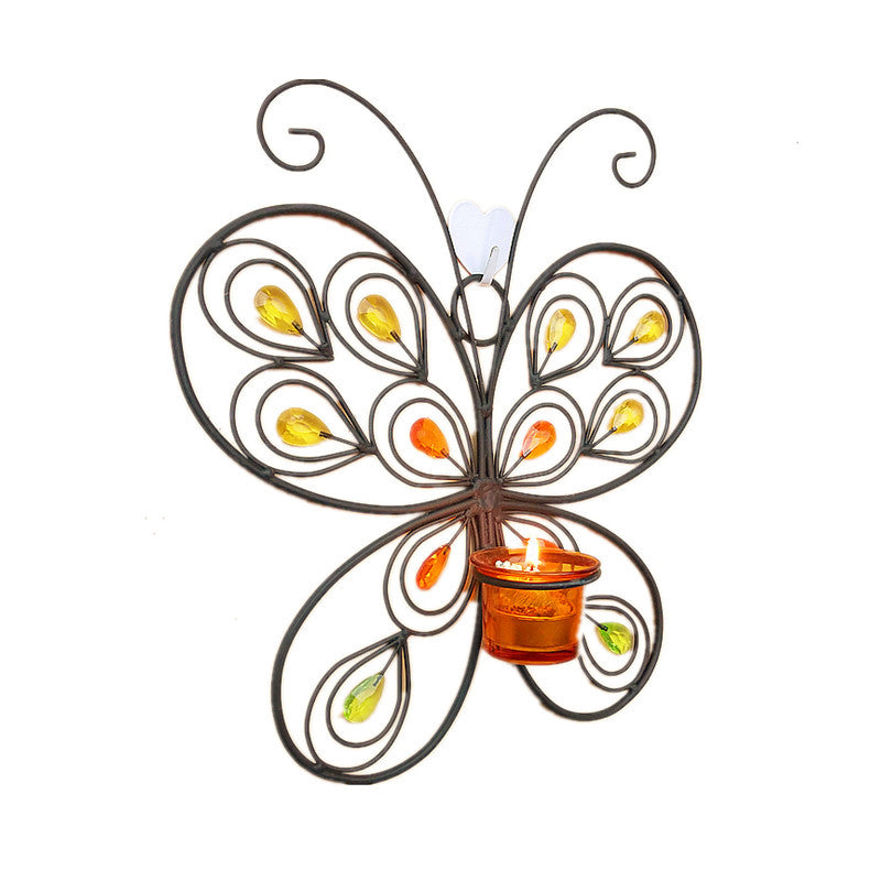 Decorative Butterfly Wall Candle Holder