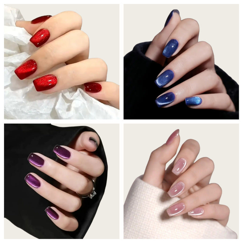 Artificial nail set with various designs Bowlift
