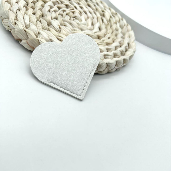 Heart-Shaped Leather Accessory Bowlift