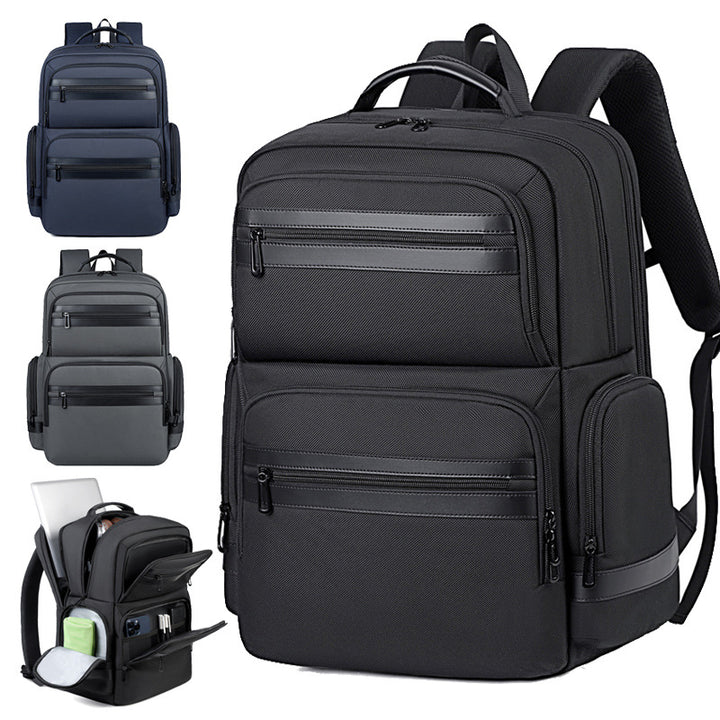 Dual-Compartment Business Backpack Bowlift