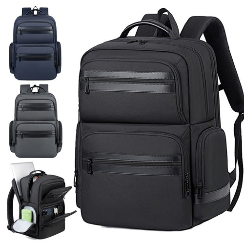 Dual-Compartment Business Backpack Bowlift