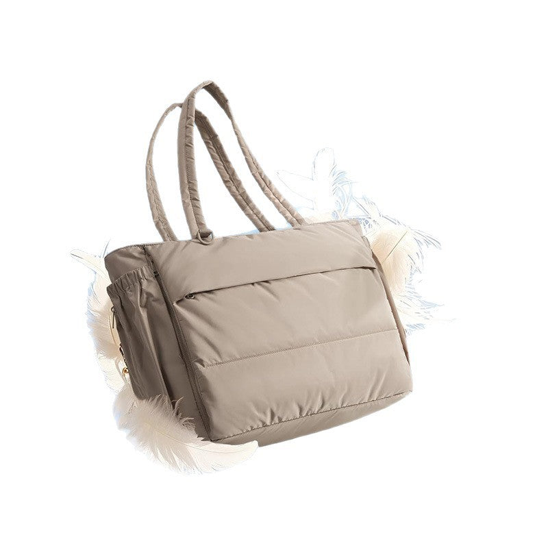 Versatile shopping bag with zip pockets Bowlift