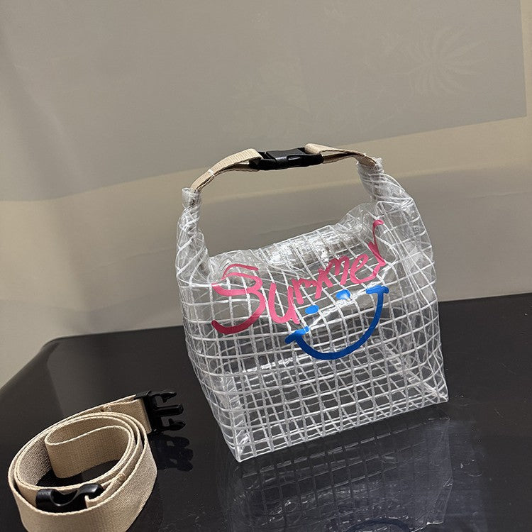 Storage bag made of durable, transparent material Bowlift