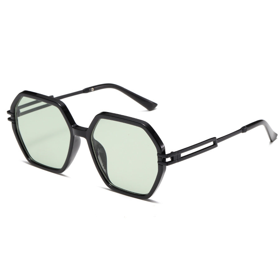 Women's fashionable sunglasses in avant-garde hexagon design Bowlift
