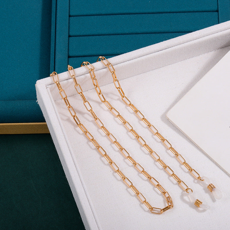 Elegant Pearl Eyewear Holder Chain Bowlift