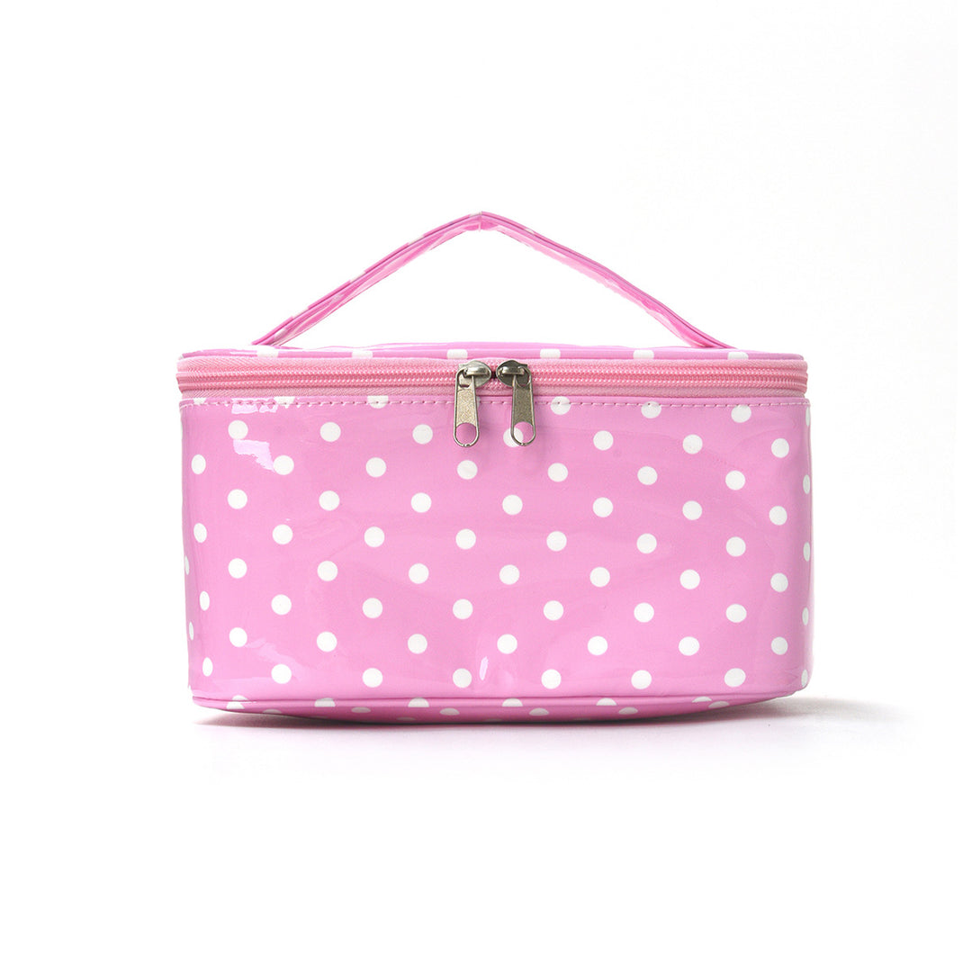 Cosmetic Organizer with Practical Carry Handle Bowlift