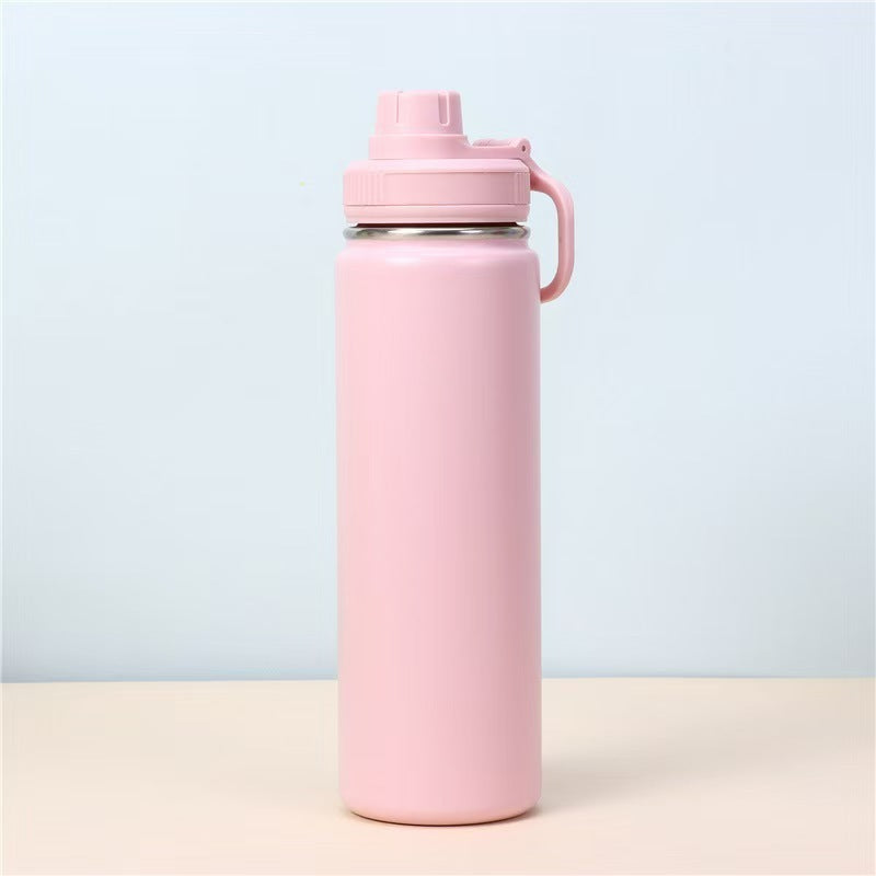Insulated Stainless Steel Sport Water Bottle with Wide-Mouth Flip Cap Bowlift