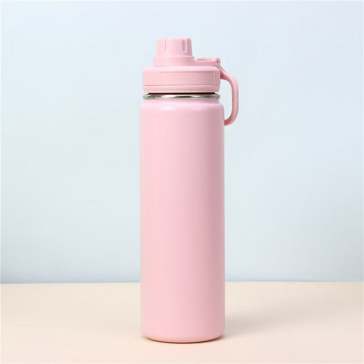 Insulated Stainless Steel Sport Water Bottle with Wide-Mouth Flip Cap Bowlift