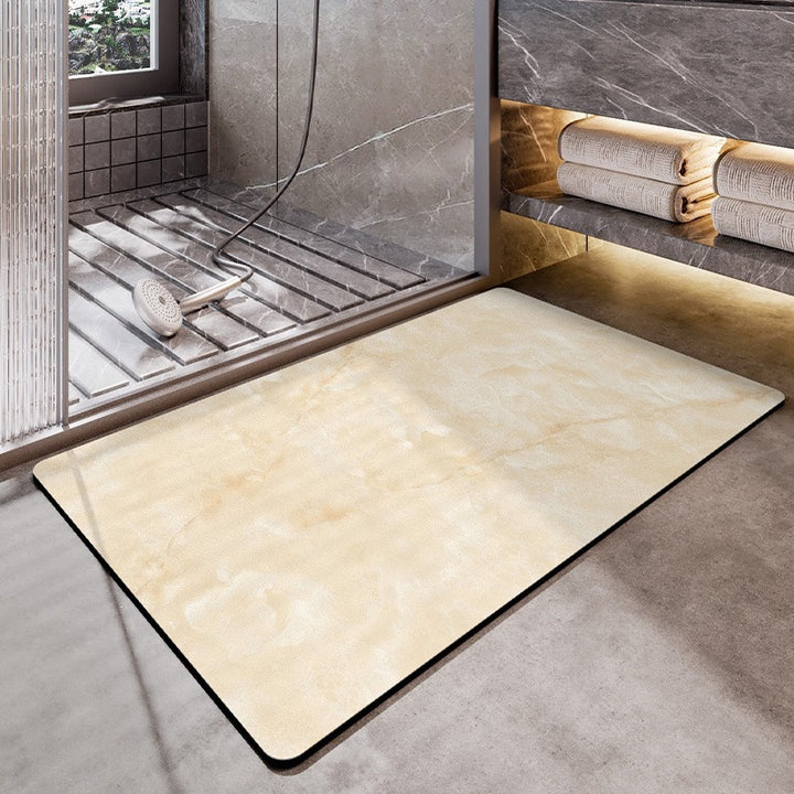 Luxury Marble Design Bath Mat Bowlift