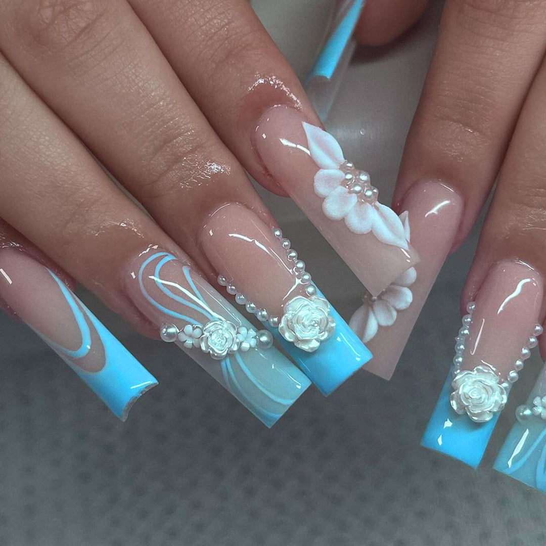 Decorative 3D Nail Art Bowlift
