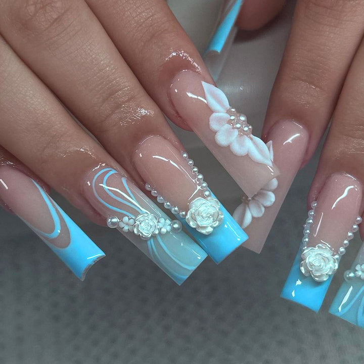 Decorative 3D Nail Art Bowlift