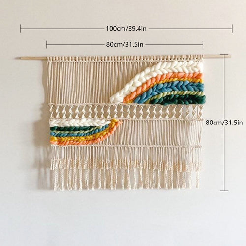 Handmade Woven Wall Hanging Art Bowlift