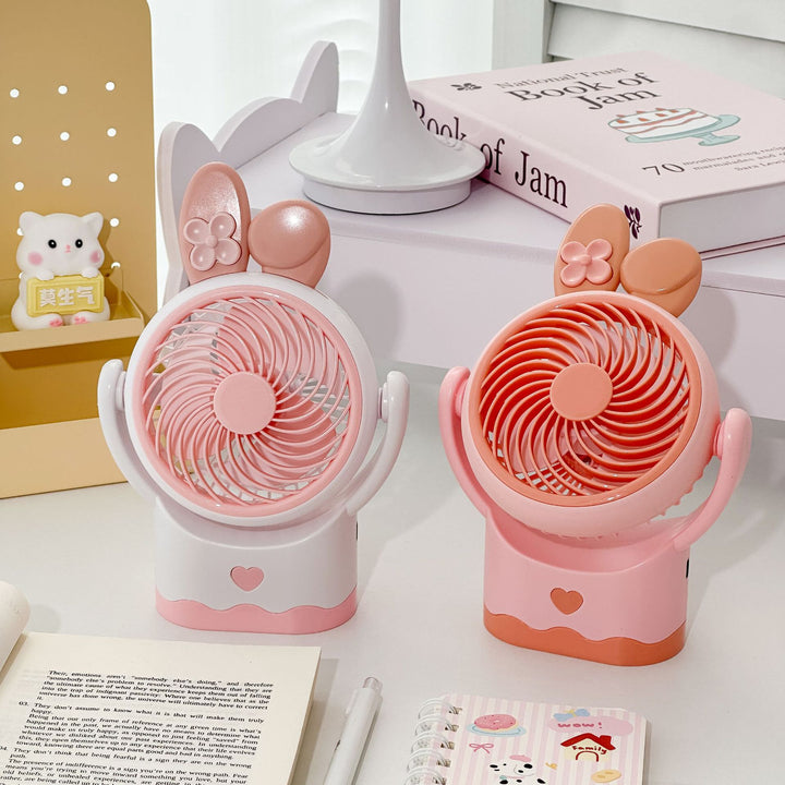 Unisex Portable Mini Hand Fan in Cute Animal Design Bowlift 1782131749