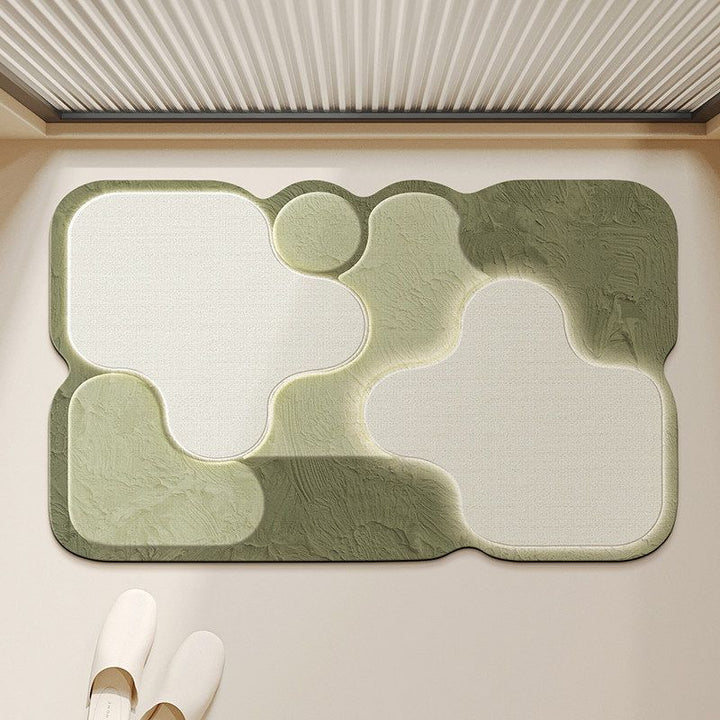 Abstract Non-Slip Area Mat