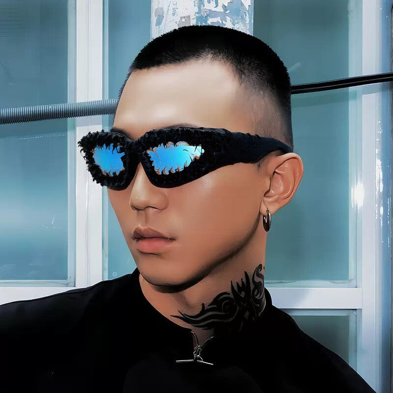 Women's futuristic sunglasses in avant-garde design Bowlift