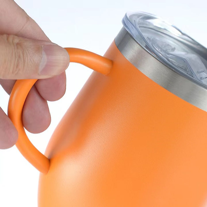 Women's Insulated Coffee Mug with Plastic Handle Bowlift