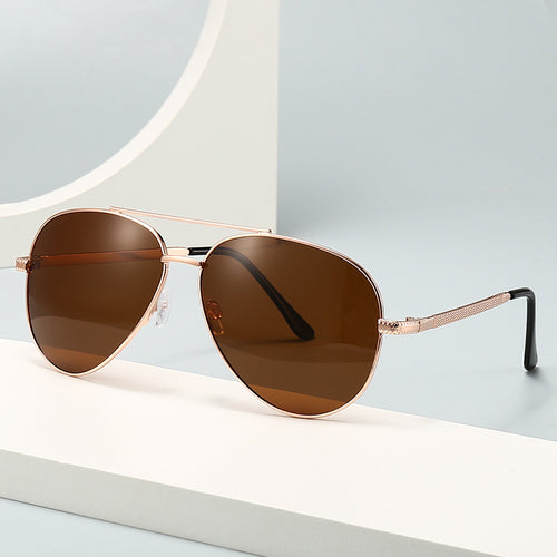 Men's elegant retro pilot sunglasses Bowlift