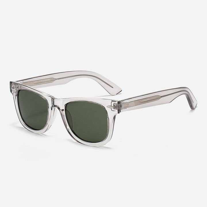 Men's Retro-Inspired Bold Frame Sunglasses Bowlift