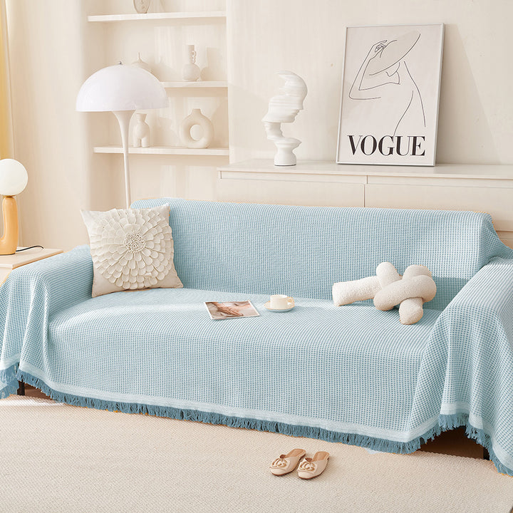 Soft Woven Sofa Throw Blanket