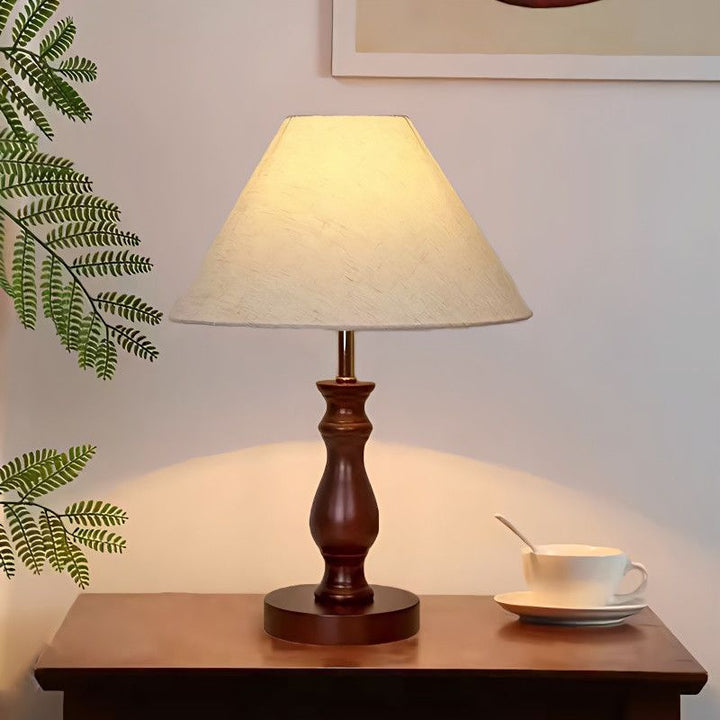 Classic Wooden Table Lamp