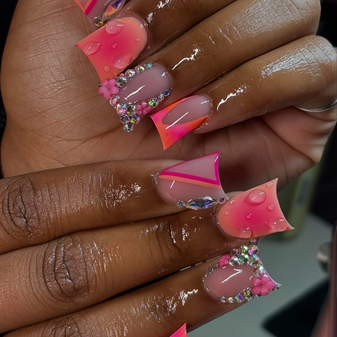 Decorative 3D Nail Art Bowlift