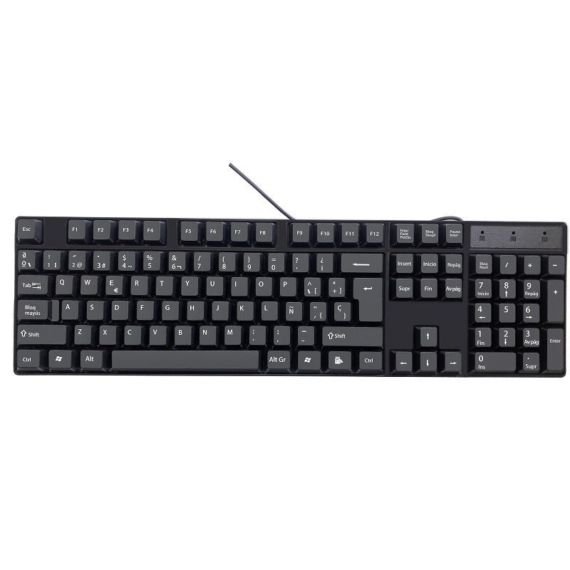 Ergonomic Wired Keyboard Bowlift