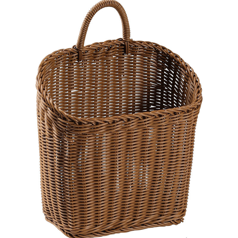 Handwoven Storage Basket with Ergonomic Handle Bowlift 1783754313