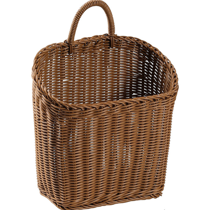 Handwoven Storage Basket with Ergonomic Handle Bowlift 1783754313