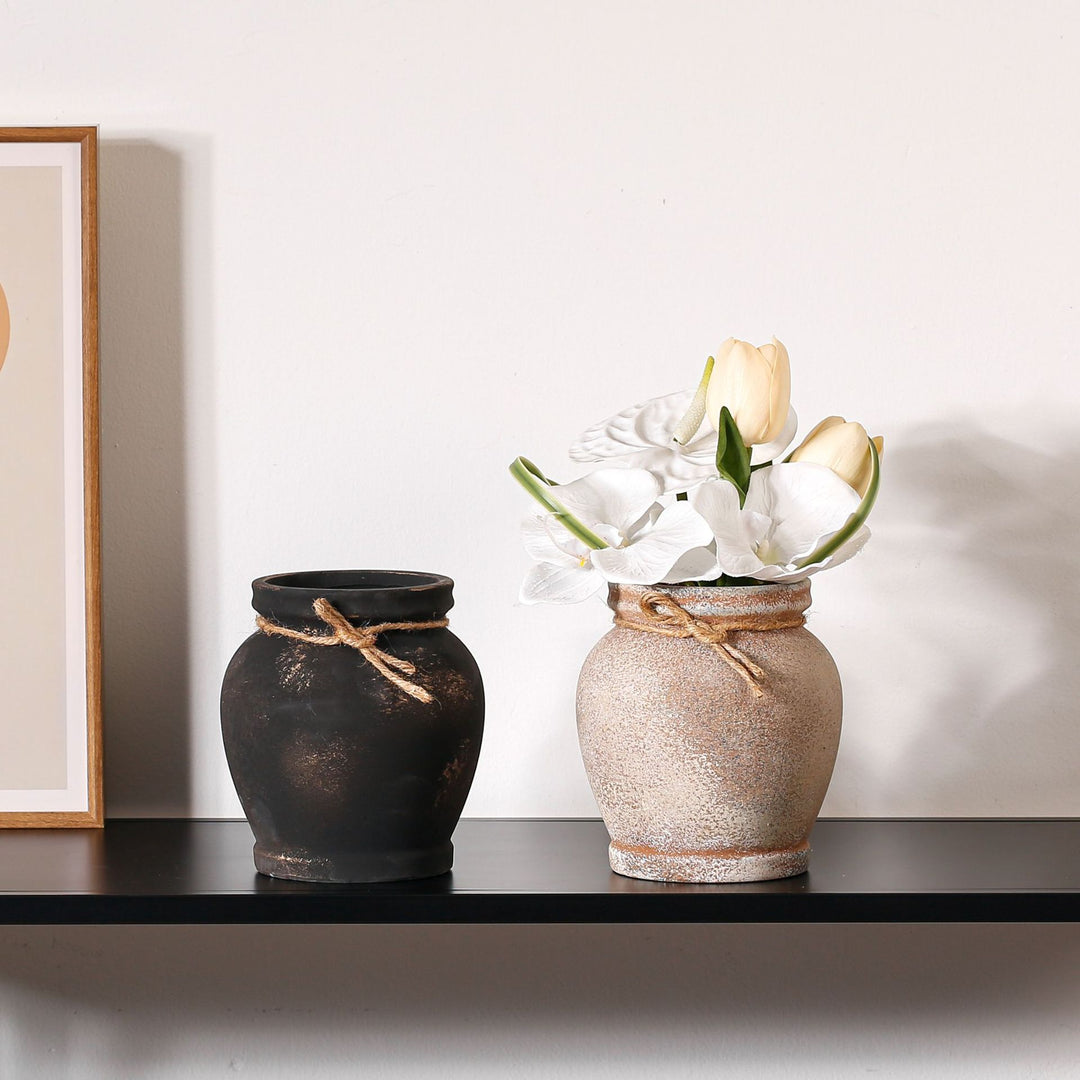 Rustic ceramic plant decoration Bowlift
