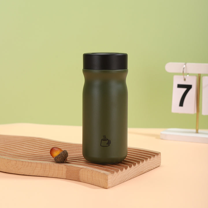 Women Insulated Coffee Mug with Practical Drip Stop Bowlift