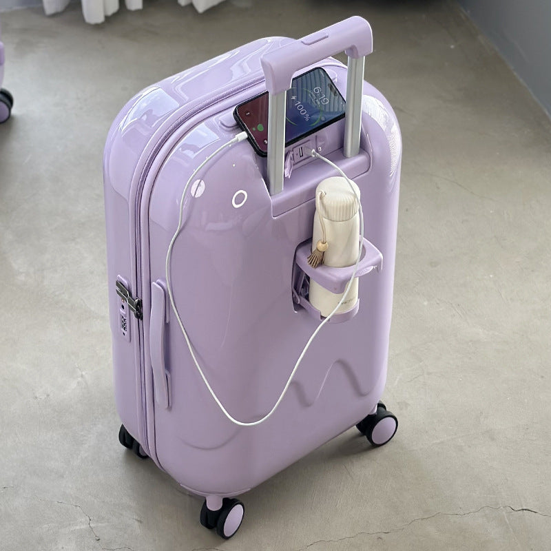 WoLightweight Hardshell Carry-On Luggage Bowlift