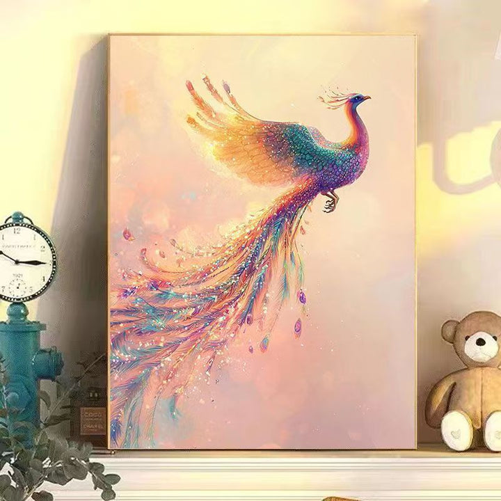 Abstract Phoenix Wall Art Print Bowlift