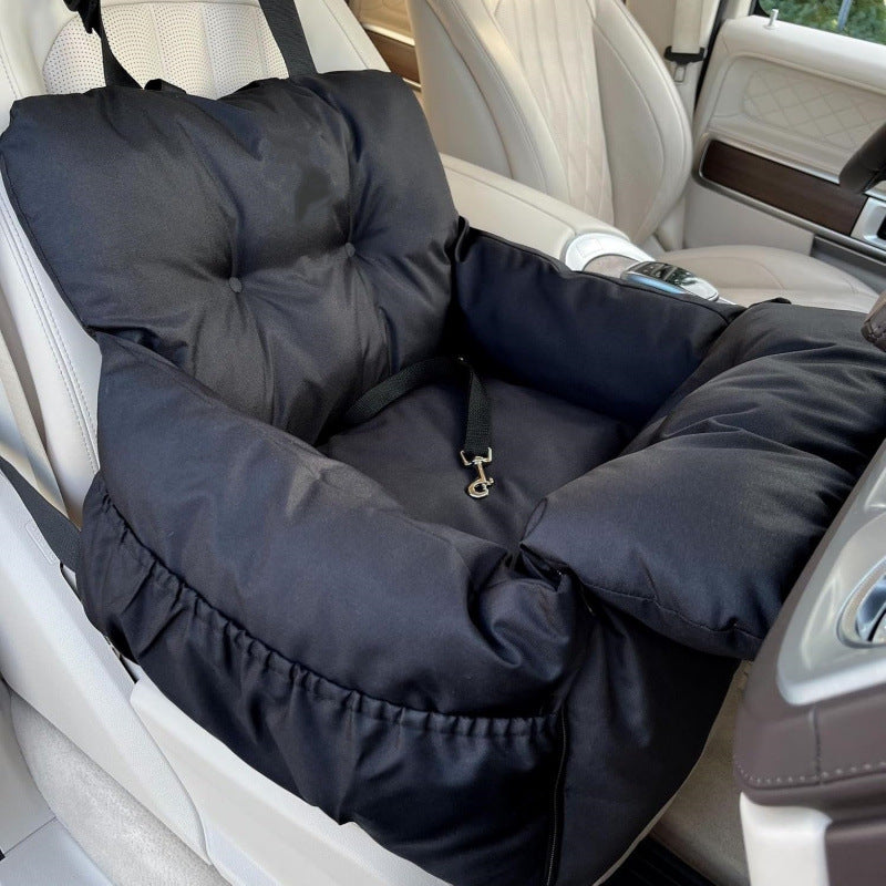 Padded pet car seat Bowlift