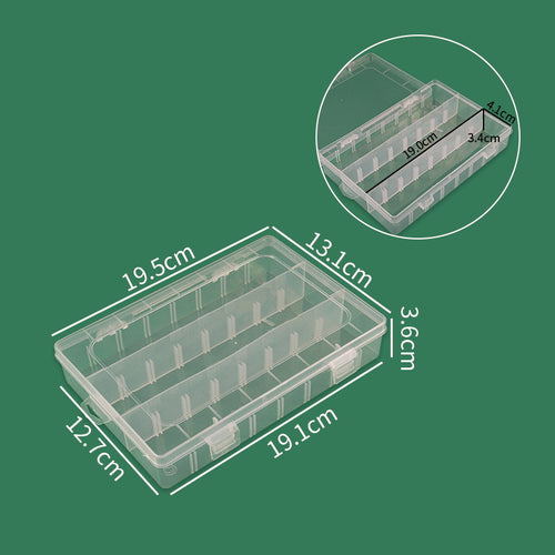 Versatile Craft Supply Organizer Box Bowlift