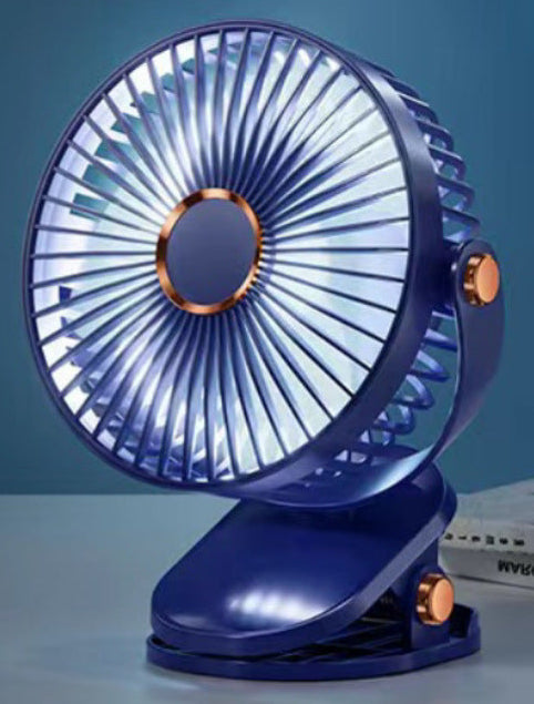 Unisex Portable Fan with LED Lighting Bowlift