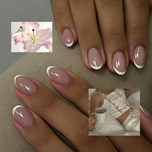 Premium Press-On Nail Tips Bowlift