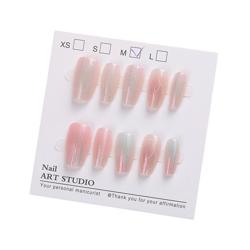 Shimmering Glitter Press-On Nail Set Bowlift