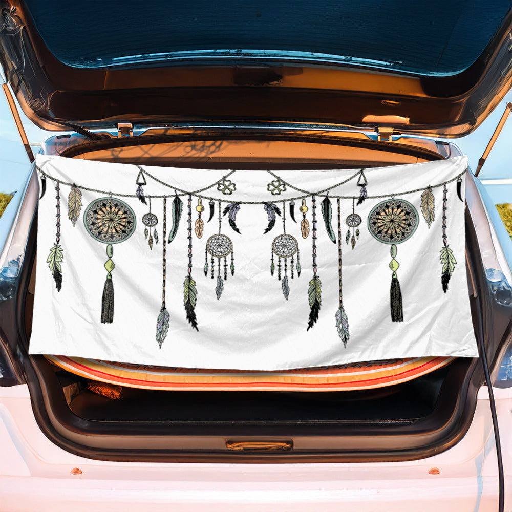 Trunk mat with creative flamingo design Bowlift