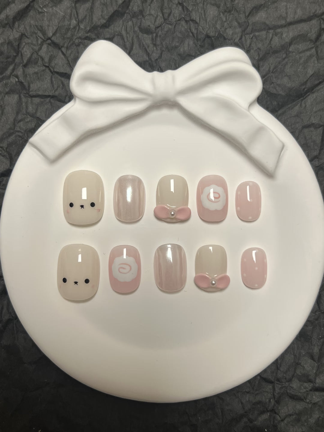 Cute Themed Press-On Nails