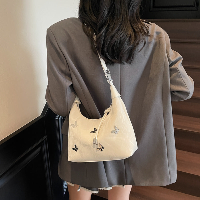 Stylish Butterfly-Detail Handbag Bowlift