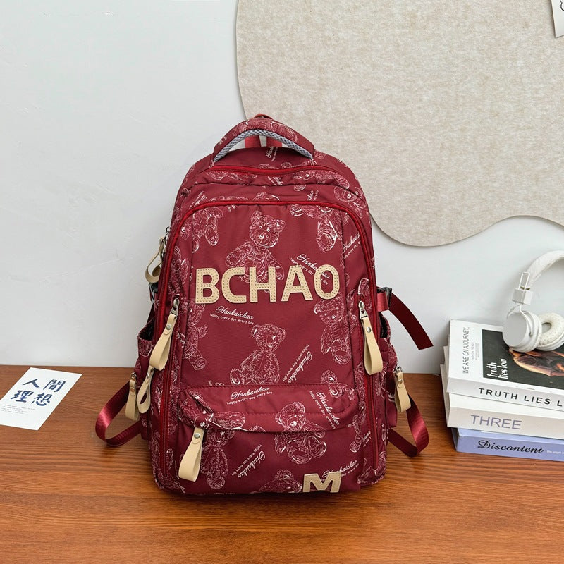 Trendy Graphic Backpack