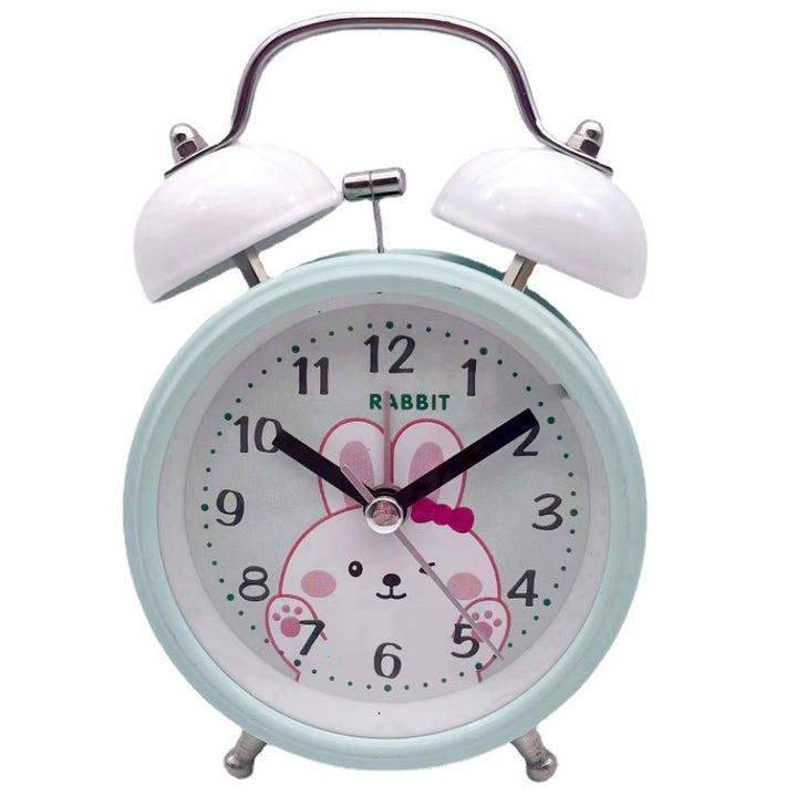 Nostalgic children's alarm clock with cheerful animal motif Bowlift