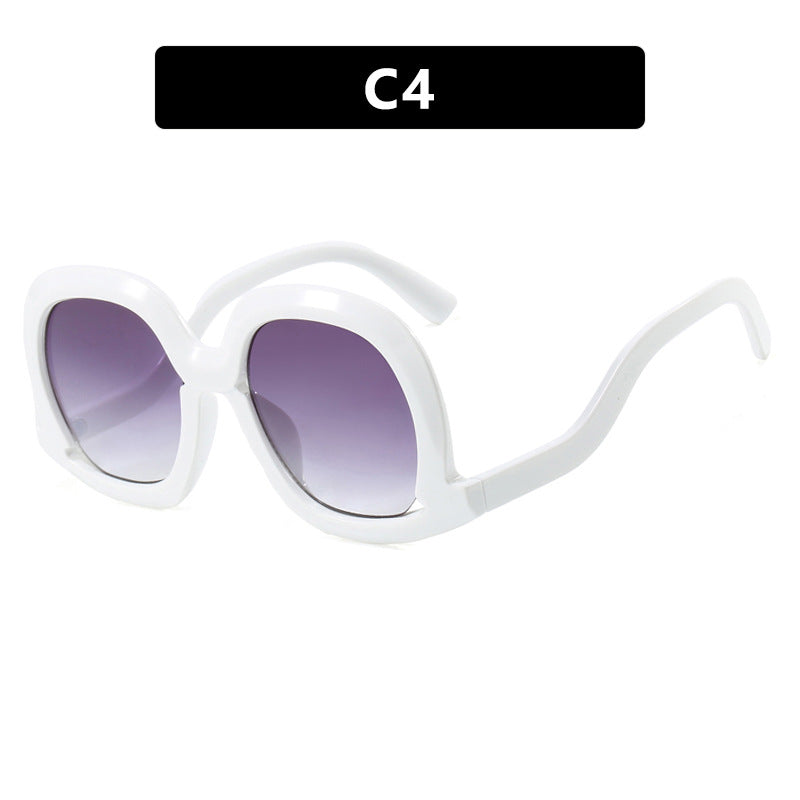 Women's oversized sunglasses with fashionable design Bowlift