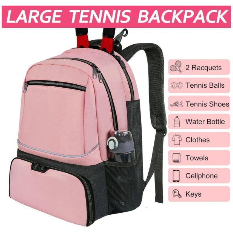 Sporty backpack with shoe compartment Bowlift