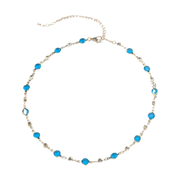 Elegant Stone Rhinestone Necklace Bowlift