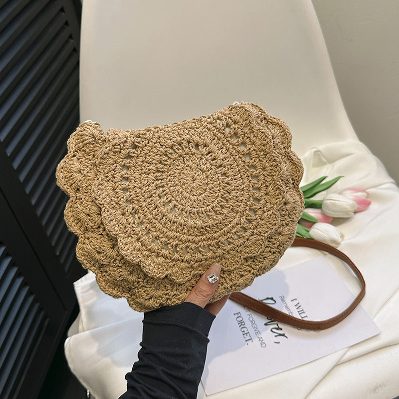 Hand-knotted shoulder bag Bowlift