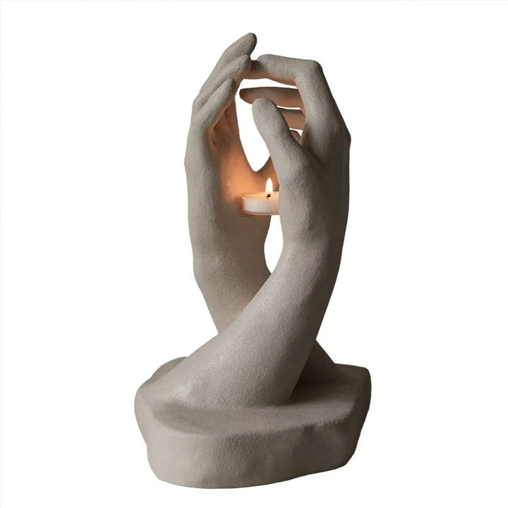 Artistic Gesture Candle Holder