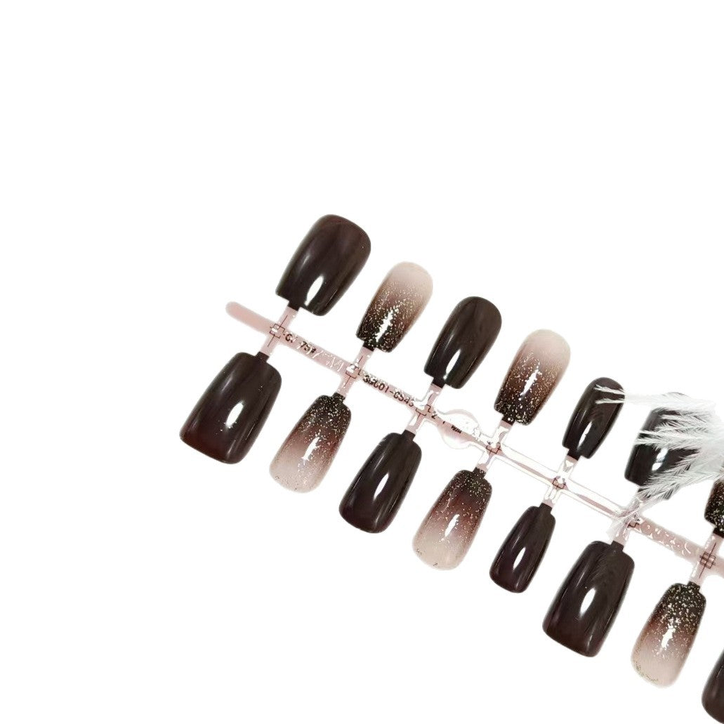 Artificial Nails in Elegant Ombre Design Bowlift 1787298929