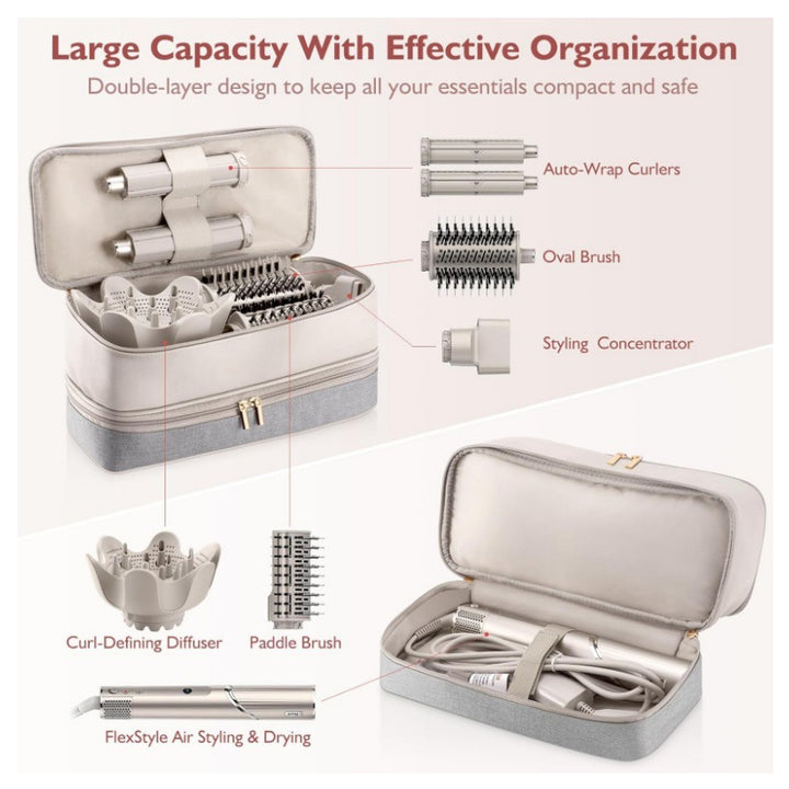Practical Hair Styling Storage Bag Bowlift